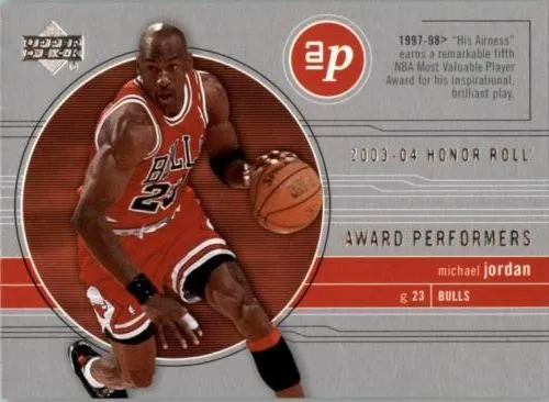 2003-04 Upper Deck Honor Roll Michael Jordan Award Performers #AP11 card image