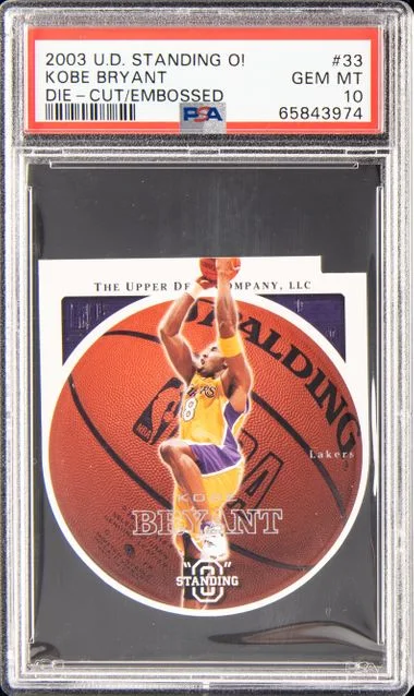 2003-04 Upper Deck Kobe Bryant Standing O! Die-Cut/Embossed #33 card image