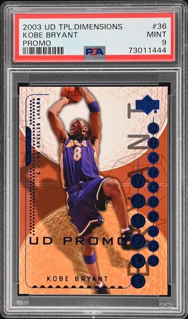 2003-04 Upper Deck Kobe Bryant Triple Dimensions Promo #36 card image