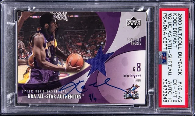 2003-04 Upper Deck Kobe Bryant Buyback '02 UD All-Star Authentics #KB-AS card image