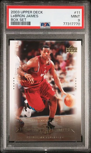 2003-04 Upper Deck LeBron James Box Set #11 card image