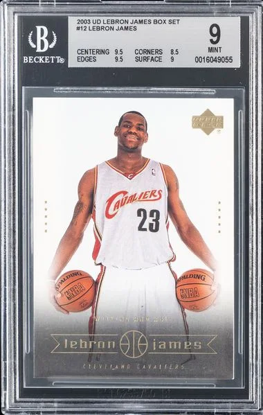 2003-04 Upper Deck LeBron James Phenomenal Beginning #12 card image