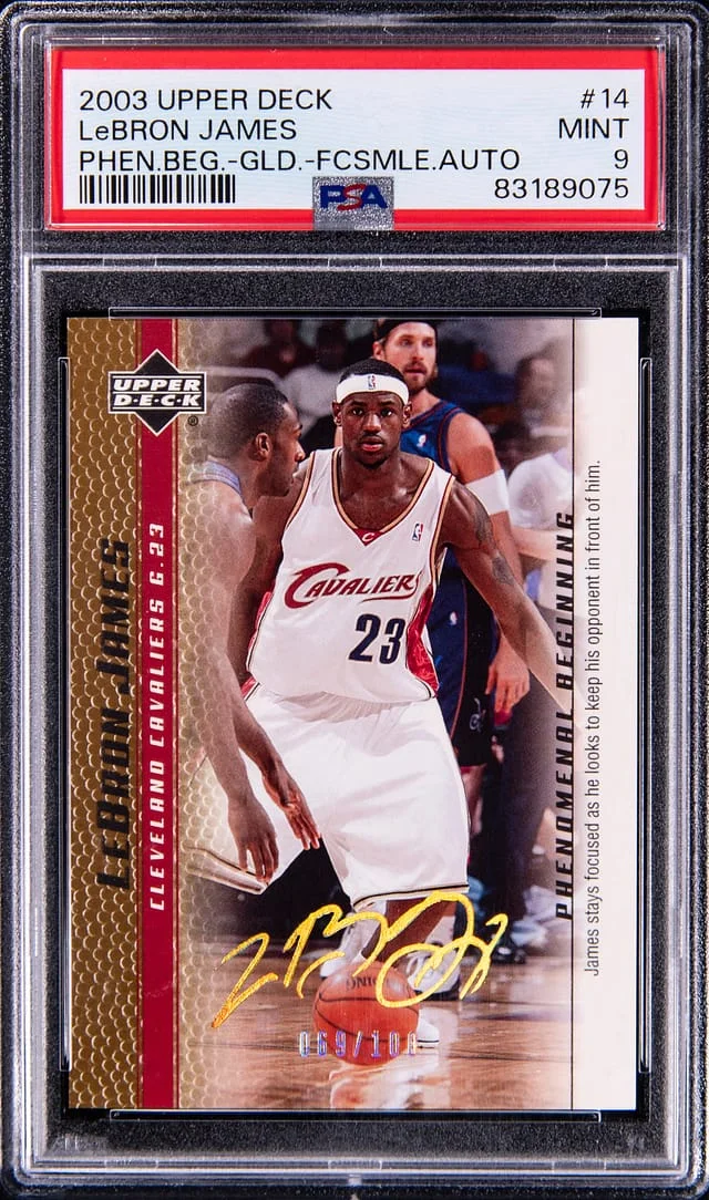 2003-04 Upper Deck LeBron James LeBron Box Set #14 card image