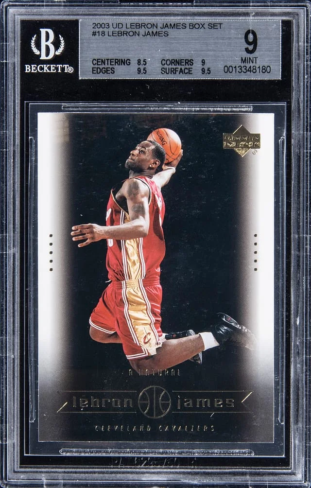 2003-04 Upper Deck LeBron James Box Set #18 card image