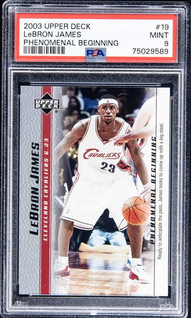 2003-04 Upper Deck LeBron James Phenomenal Beginning #19 card image
