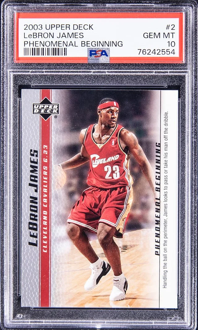2003-04 Upper Deck LeBron James Phenomenal Beginning #2 card image