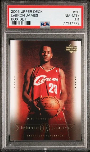 2003-04 Upper Deck LeBron James Box Set #20 card image