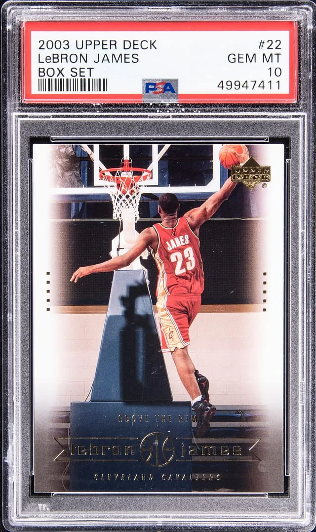 2003-04 Upper Deck LeBron James Box Set #22 card image