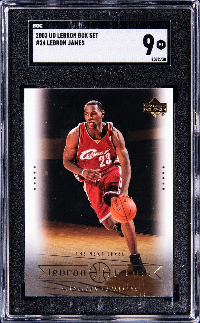 2003-04 Upper Deck LeBron James Collectibles Freshman Season #24 card image