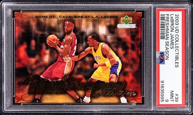 2003-04 Upper Deck LeBron James Collectibles Freshman Season #30 card image