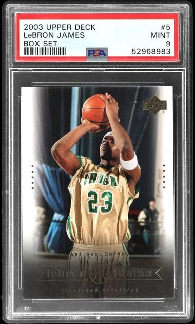 2003-04 Upper Deck LeBron James Box Set #5 card image