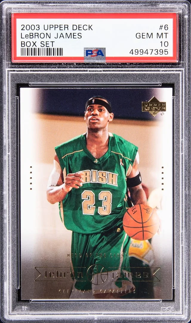 2003-04 Upper Deck LeBron James Box Set #6 card image