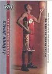 2003-04 Upper Deck LeBron James Phenomenal Beginning Lebron James #1 card image