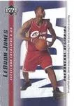 2003-04 Upper Deck LeBron James Phenomenal Beginning Lebron James #15 card image