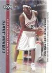 2003-04 Upper Deck LeBron James Phenomenal Beginning Lebron James #17 card image