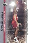 2003-04 Upper Deck LeBron James Phenomenal Beginning Lebron James #18 card image