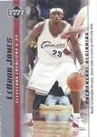 2003-04 Upper Deck LeBron James Phenomenal Beginning Lebron James #19 card image