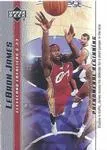 2003-04 Upper Deck LeBron James Phenomenal Beginning Lebron James #6 card image