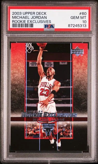 2003-04 Upper Deck Michael Jordan Exclusives #60 card image