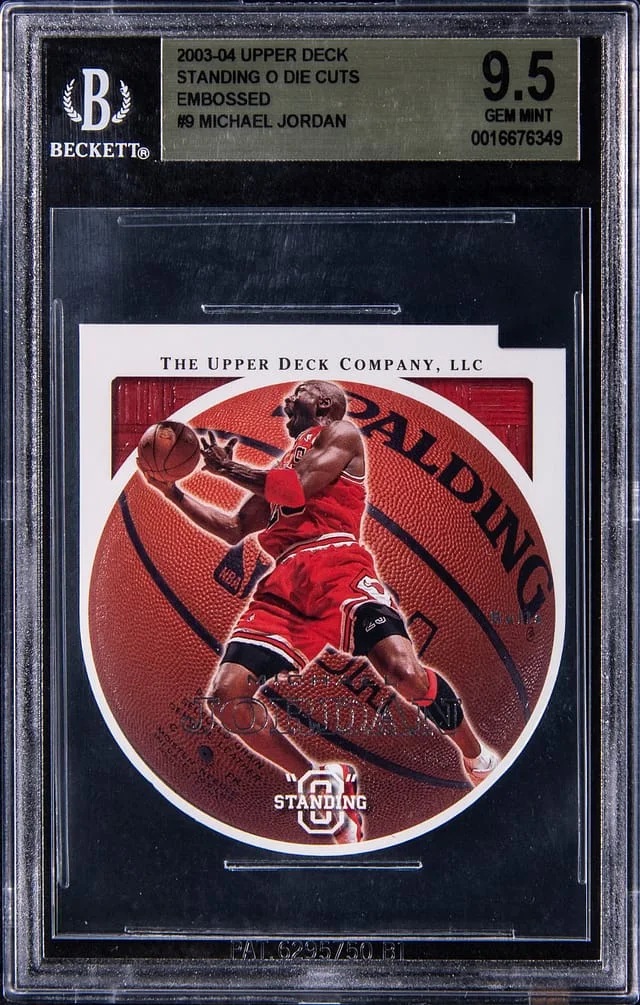 2003-04 Upper Deck Michael Jordan Standing O! #9 card image
