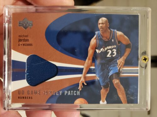 2003-04 Upper Deck Michael Jordan UD Game Jersey Patch Numbers #MJ-PN card image