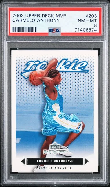 2003-04 Upper Deck MVP Carmelo Anthony #203 card image