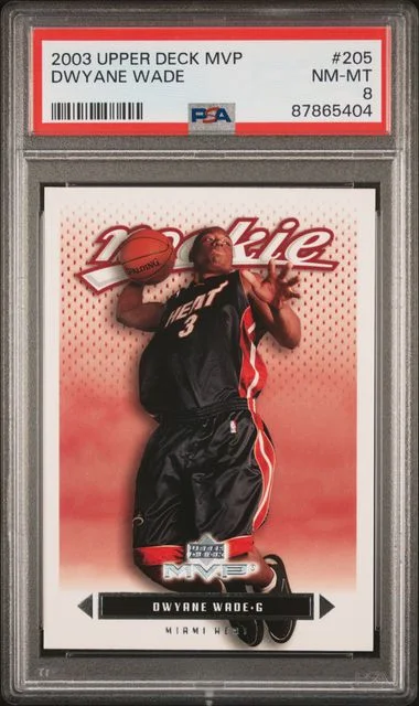 2003-04 Upper Deck MVP Dwyane Wade #205 card image