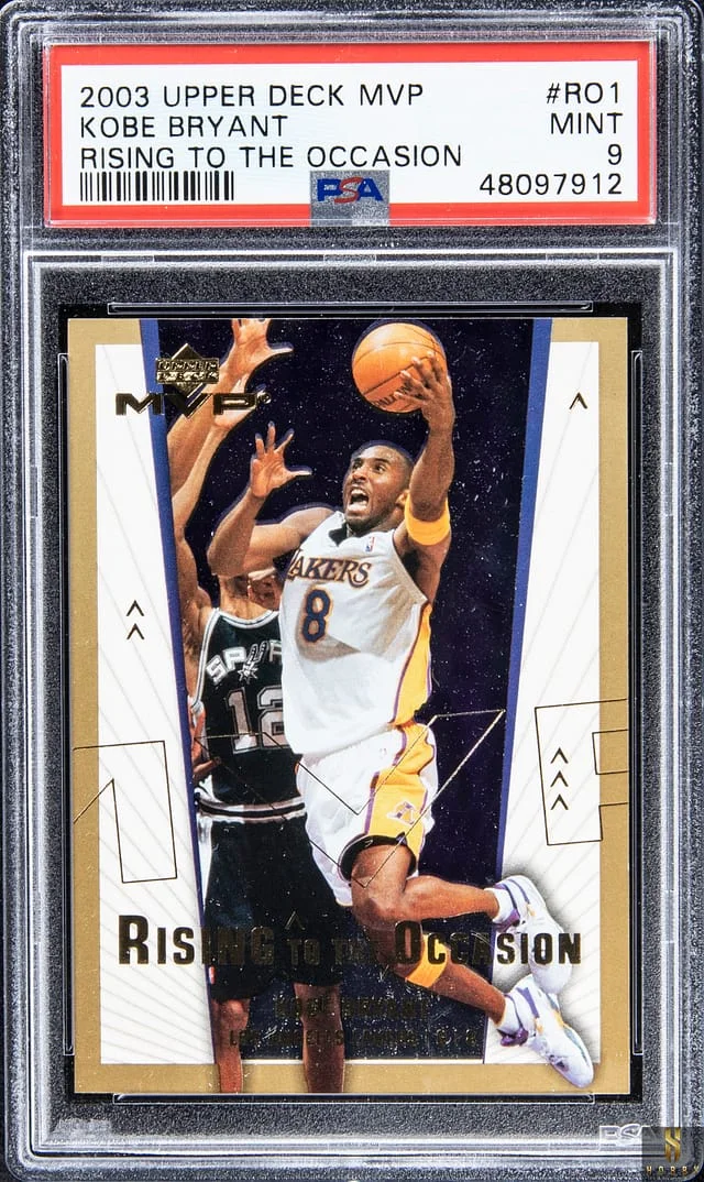 2003-04 Upper Deck MVP Kobe Bryant Rising to the Occasion #RO1 card image