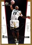 2003-04 Upper Deck MVP Lebron James Rising to the Occasion #RO2 card image