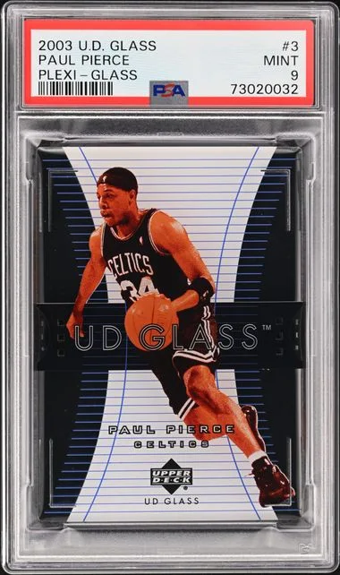2003-04 Upper Deck Paul Pierce Glass Plexi-Glass #3 card image