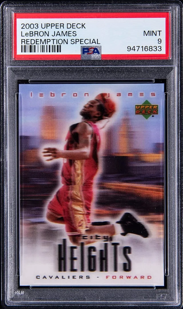 2003-04 Upper Deck Redemption Special LeBron James #no-number card image