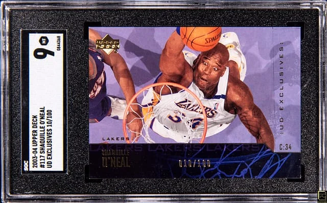 2003-04 Upper Deck Shaquille O'Neal UD Exclusives #117 card image