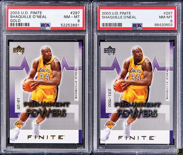 2003-04 Upper Deck Shaquille O'Neal Finite #297 card image