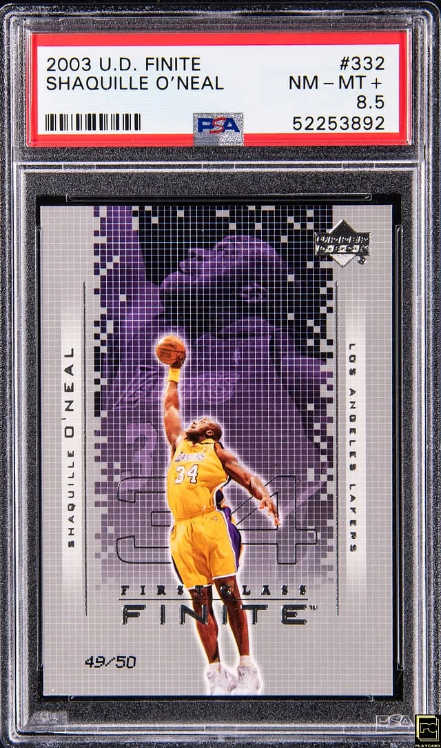 2003-04 Upper Deck Shaquille O'Neal Finite #332 card image