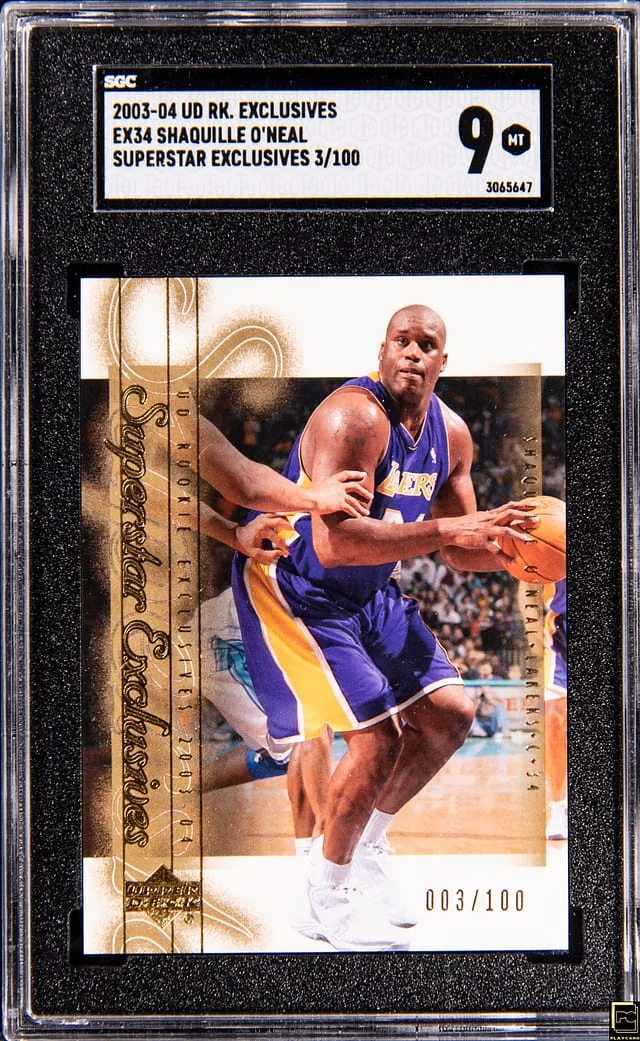2003-04 Upper Deck Shaquille O'Neal Exclusives Superstar Exclusives #EX34 card image