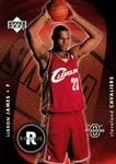 2003-04 Upper Deck Standing O Lebron James #85 card image