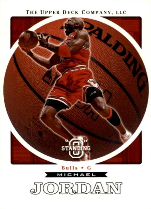 2003-04 Upper Deck Standing O Michael Jordan #9 card image