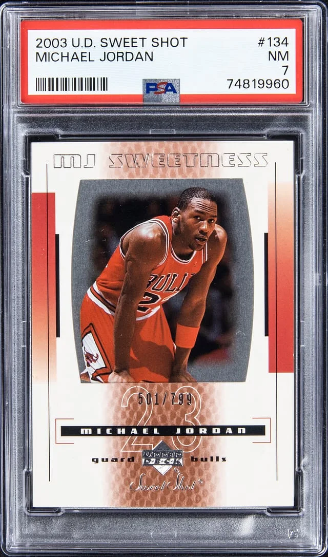 2003-04 Upper Deck Sweet Shot Michael Jordan #134 card image