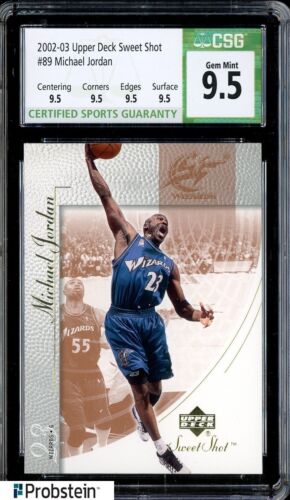 2003-04 Upper Deck Sweet Shot Michael Jordan #138 card image