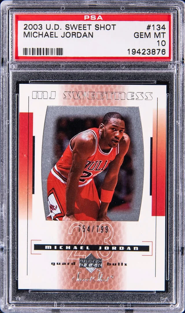 2003-04 Upper Deck Sweet Spot Michael Jordan #134 card image