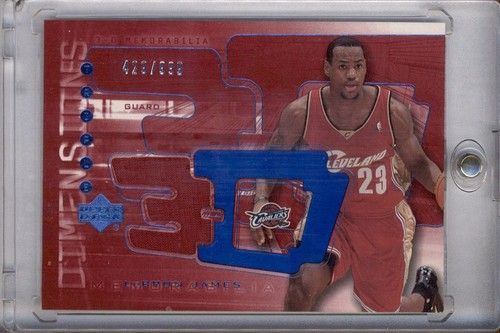 2003-04 Upper Deck Triple Dimensions Lebron James #132 card image