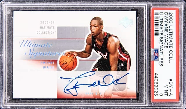 2003-04 Upper Deck Ultimate Collection Dwyane Wade Ultimate Signatures #DY-A card image