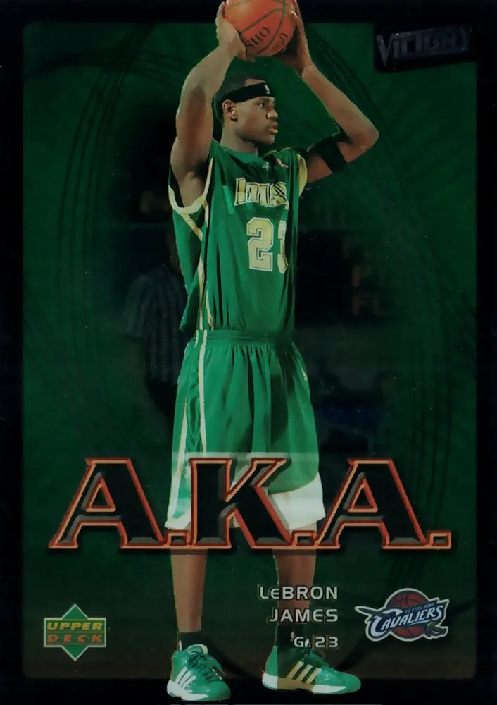 2003-04 Upper Deck Victory Lebron James #206 card image