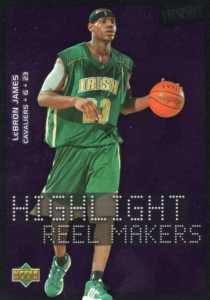 2003-04 Upper Deck Victory Lebron James #222 card image