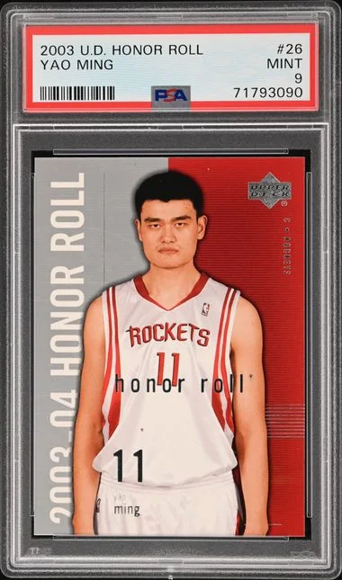 2003-04 Upper Deck Yao Ming Honor Roll #26 card image