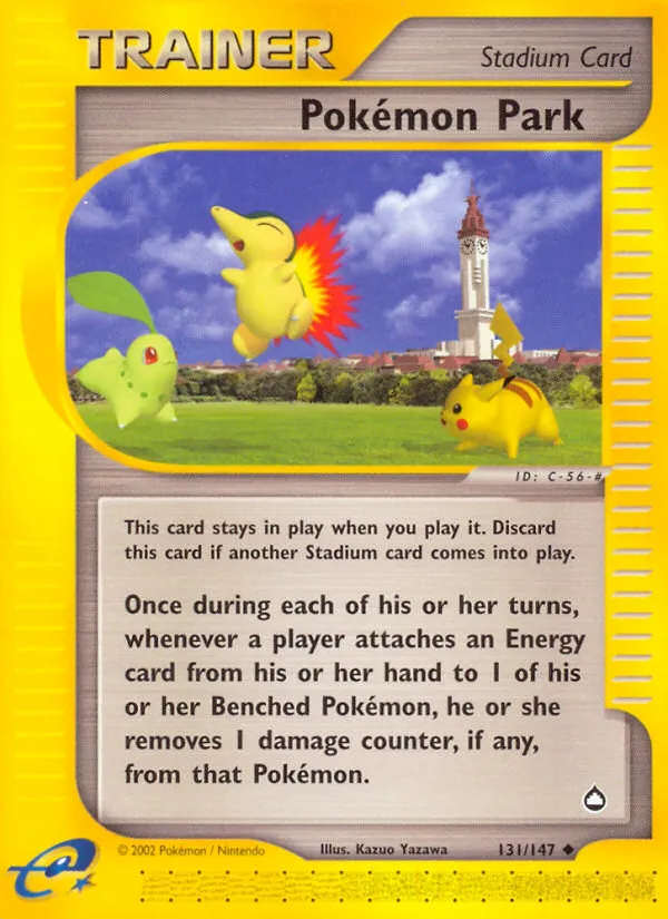2003 Aquapolis Pokémon Park #131/147 Uncommon card image