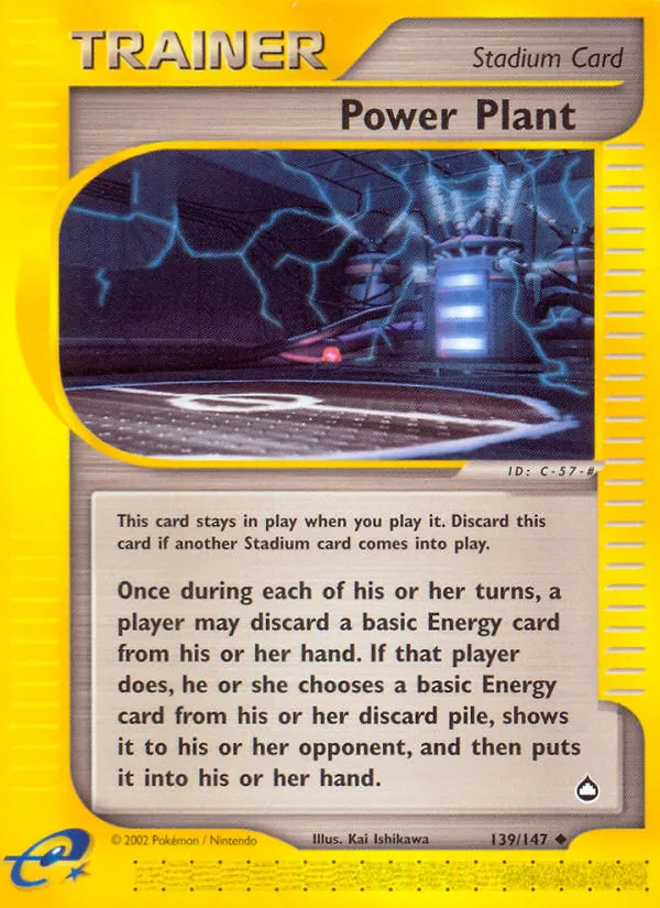 2003 Aquapolis Power Plant #139/147 Uncommon card image