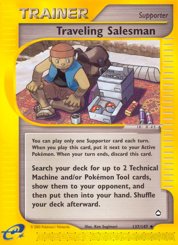 2003 Aquapolis Traveling Salesman #137/147 Uncommon card image