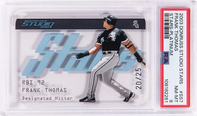 2003 Donruss Frank Thomas Studio Stars Platinum #SS-7 card image