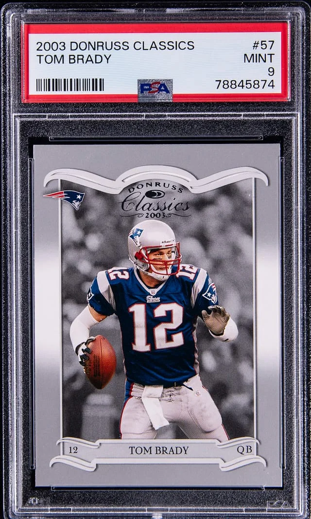 2003 Donruss Tom Brady Classics #57 card image